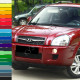 Бампер передний в цвет кузова Hyundai Tucson 1 (2004-2010) без расширителей Бампер передний в цвет кузова Hyundai Tucson 1 (2004-2010) без расширителей