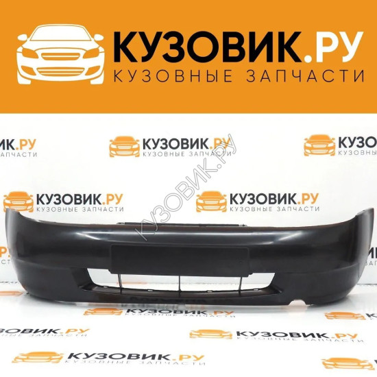 Бампер передний Лада Калина 1 (2004-2013) СТАНДАРТ без птф (литой) новый под окраску KUZOVIK Бампер передний Лада Калина 1 (2004-2013) СТАНДАРТ без птф (литой) новый под окраску KUZOVIK
