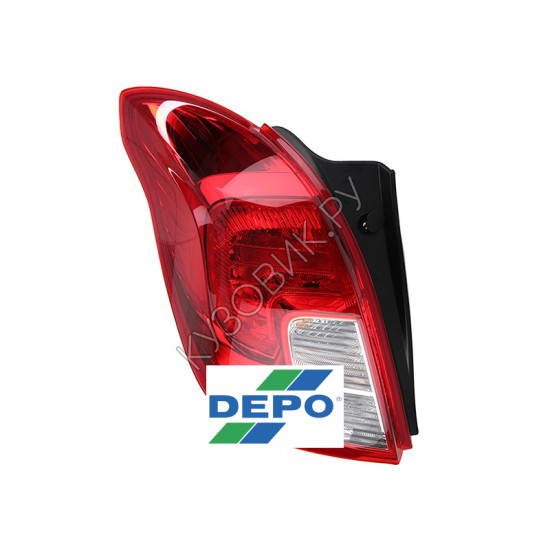 Фонарь левый задний в крыло Opel Mokka (2012-) DEPO